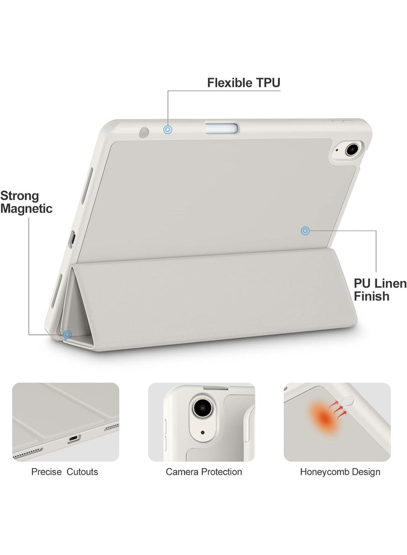 Case for iPad Air 11 Inch 2025 M3/2024 M2/Air 7 6 5 4 Generation (2025/2024/2022/2020) 10.9 Inch with Pencil Holder, Smart Stand Cover, Supports Apple Pencil Charging, Auto Wake/Sleep - Image 4